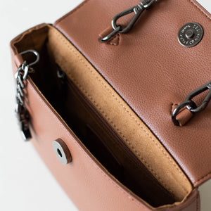 Hamilton Mini Chain Cross-body - Brown