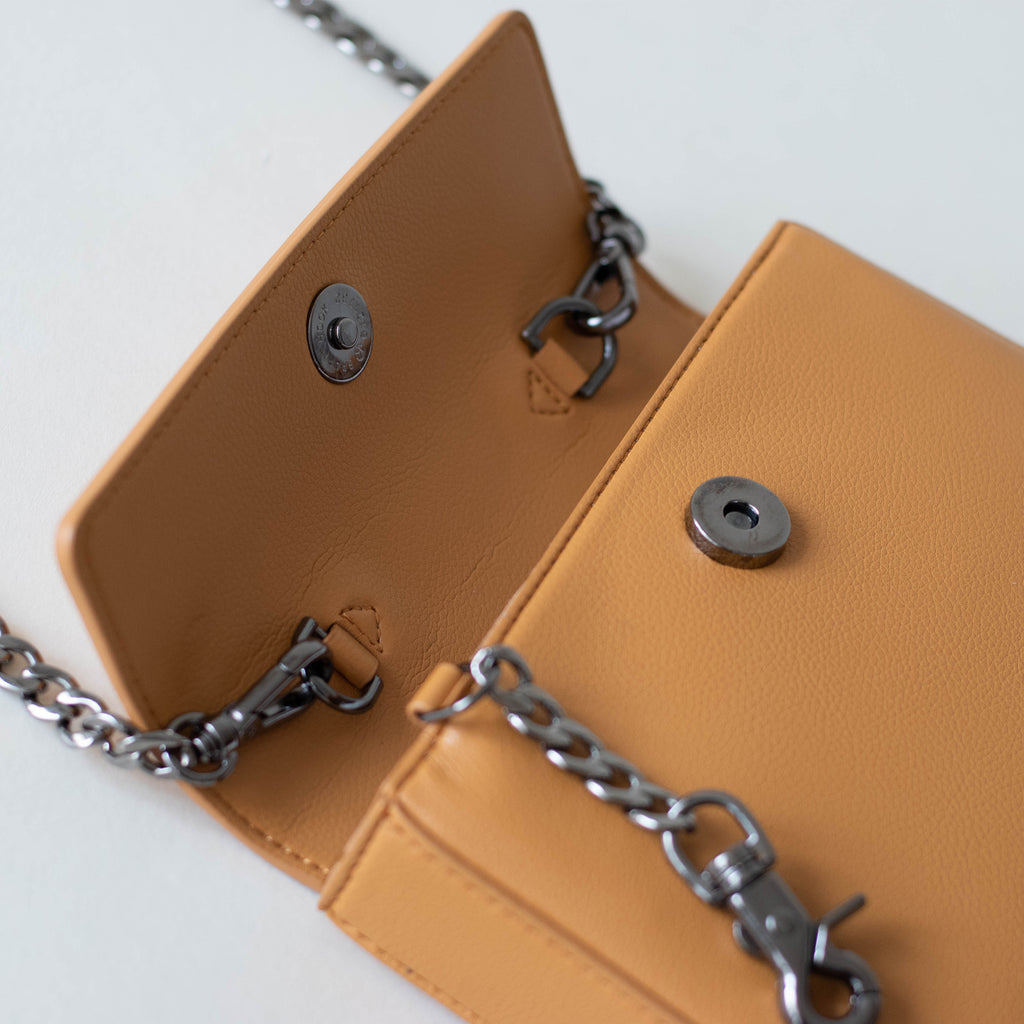 Hamilton Mini Chain Cross-body - Mustard