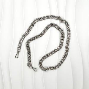 Verve Silver Crossbody Chain Strap - 48"