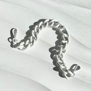 Verve White Chain Handle Strap - 16.5"