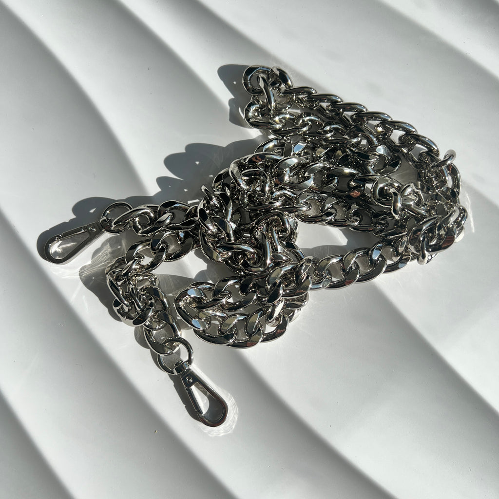 Verve Silver Crossbody Chain Strap 48
