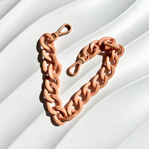 Verve Apricot Chain Handle Strap - 16.5"