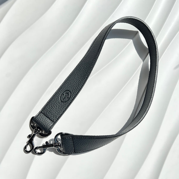 Verve Micro Pebble Vegan Leather Strap - 28"