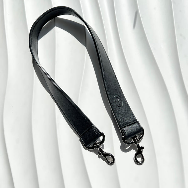 Verve Micro Pebble Vegan Leather Shoulder Strap - 28"