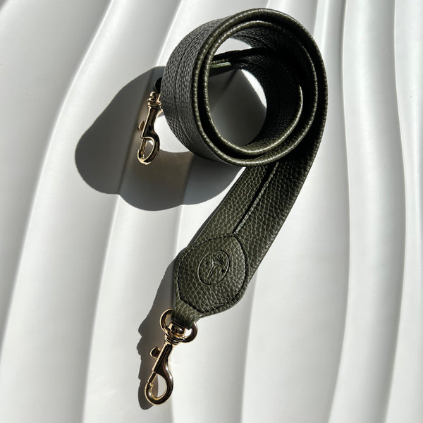 Verve Wide Vegan Leather Strap - 34"