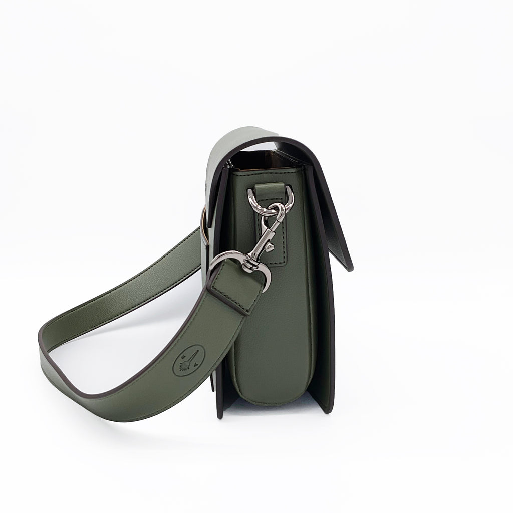 Hamilton Shoulder Bag [Signet] - Deep Olive
