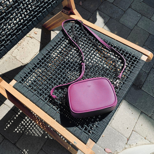 Grace Micro Crossbody [Signet] - Purple