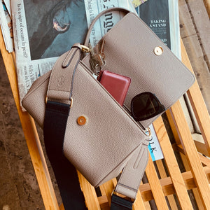 Eloise Soft Satchel [Signet] - Light Mud Gray [PRE-ORDER NOW]