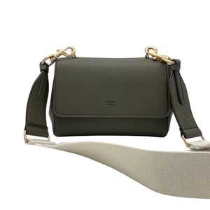 Eloise Soft Satchel [Signet] - Deep Olive