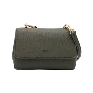 Eloise Soft Satchel [Signet] - Deep Olive [Sample Sale]