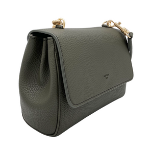 Eloise Soft Satchel [Signet] - Deep Olive [Sample Sale]