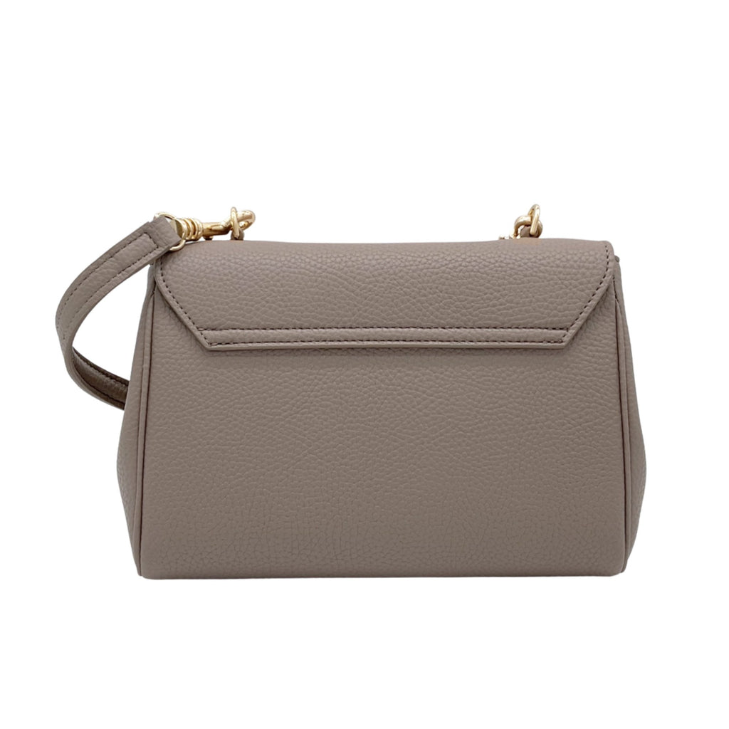 Eloise Soft Satchel Signet Light Mud Gray Sample Sale