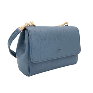 Eloise Soft Satchel [Signet] - Stone Blue