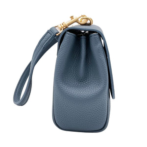 Eloise Soft Satchel [Signet] - Stone Blue