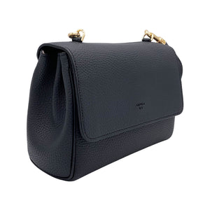 Eloise Soft Satchel [Signet] - Black [Sample Sale]