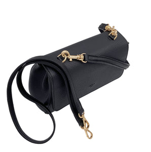 Eloise Soft Satchel [Signet] - Black [Sample Sale]