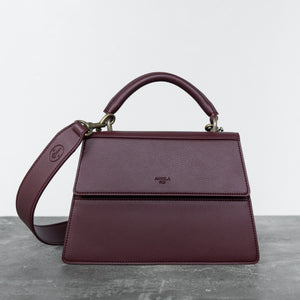 Hamilton Satchel [Signet] - Bordeaux