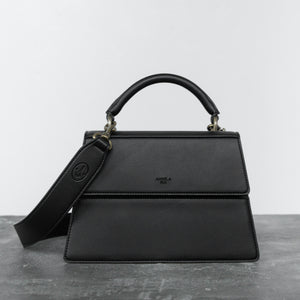 Hamilton Satchel [Signet] - Black