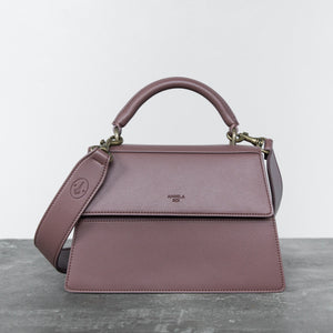 Hamilton Satchel [Signet] - Ash Rose