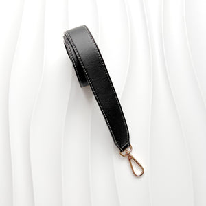 Verve Micro Pebble Vegan Leather Strap - 36"