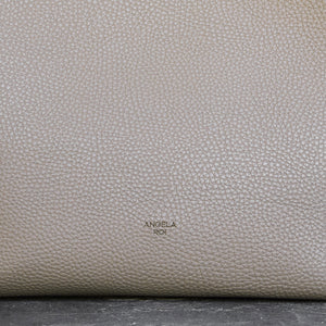 Jane Shoulder Bag [Signet] - Light Mud Gray
