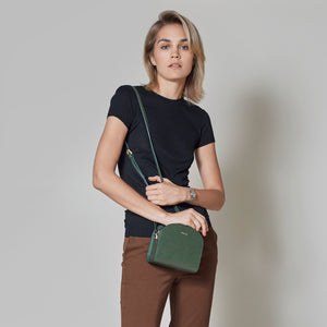 Luna Cross-Body - Dark Green