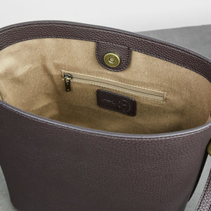 Angelou Mini Bucket [Signet] - Dark Brown [Sign Up for Waitlist]