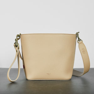 Angelou Mini Bucket [Signet] - Ecru [Sample Sale]