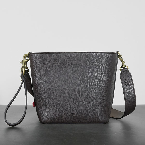 Angelou Mini Bucket [Signet] - Dark Brown [Sign Up for Waitlist]