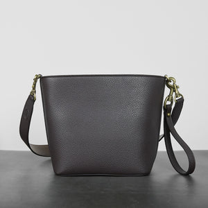 Angelou Mini Bucket [Signet] - Dark Brown [Sign Up for Waitlist]