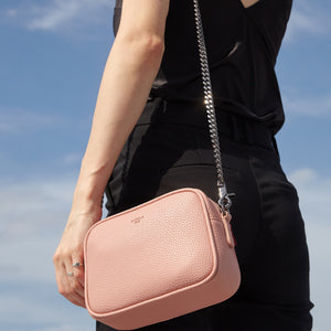 Grace Micro Crossbody [Signet] - Coral Pink