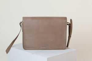 Anya Cross-body - Mud Gray