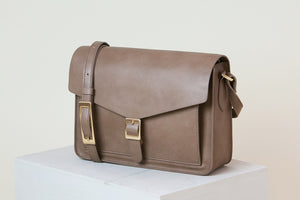 Anya Cross-body - Mud Gray