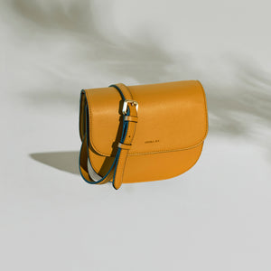 Hamilton Round Cross-body - Mustard [Sample Sale]