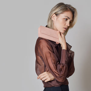 Olivia E Wallet - Dusty Rose