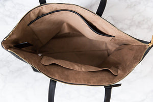 Andrea Oversized Tote - Black