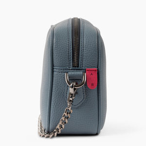 Grace Micro Crossbody [Signet] - Stone Blue