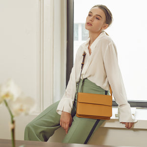 Hamilton Cross-body - Mustard [Sample Sale]