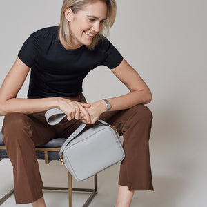 Grace Cross-body - Light Gray [No AR Logo] [Sample Sale]