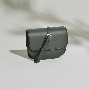 Hamilton Round Cross-body - Dark Green