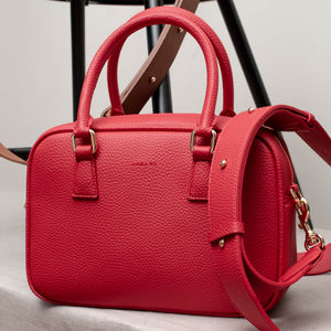 Barton Duffle Tote - Red [Sample Sale]