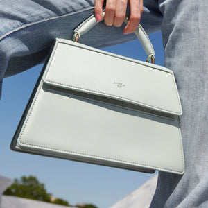 Hamilton Satchel [Signet] - Biscay Green