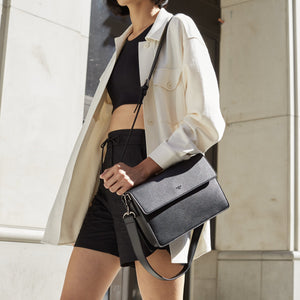 Hamilton Shoulder Bag [Signet] - Deep Olive [Sample Sale]