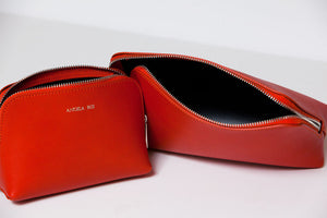 Elle Cosmetic Case Set - Vermilion
