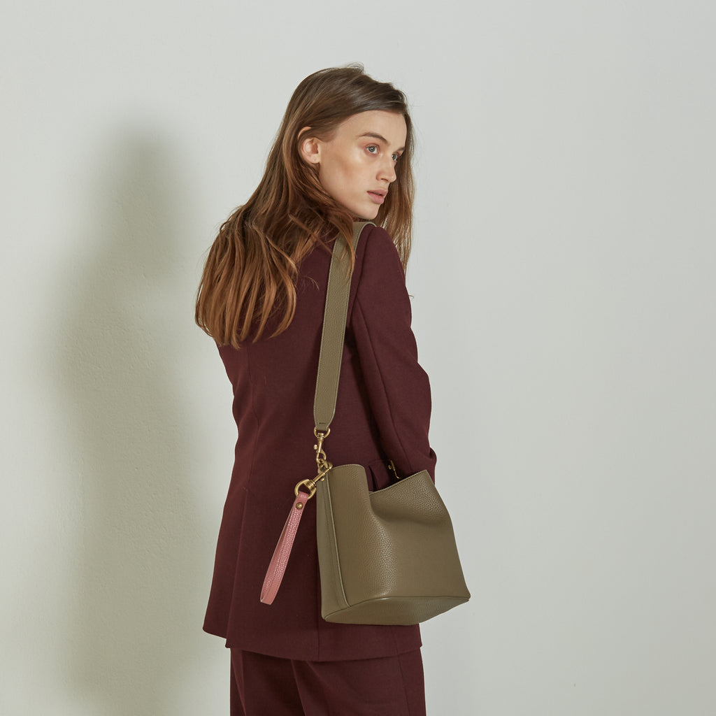 Angelou Mini Bucket - Ash Brown Set [Sample Sale]