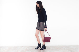 Anya Cross-body - Bordeaux