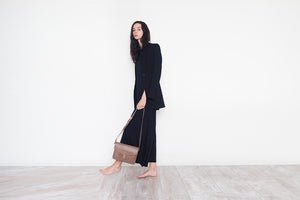Anya Cross-body - Mud Gray