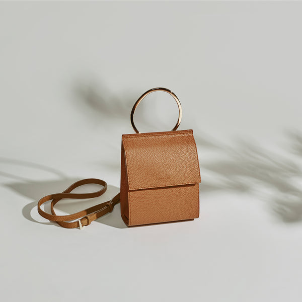 Ella Ring Handle - Brown
