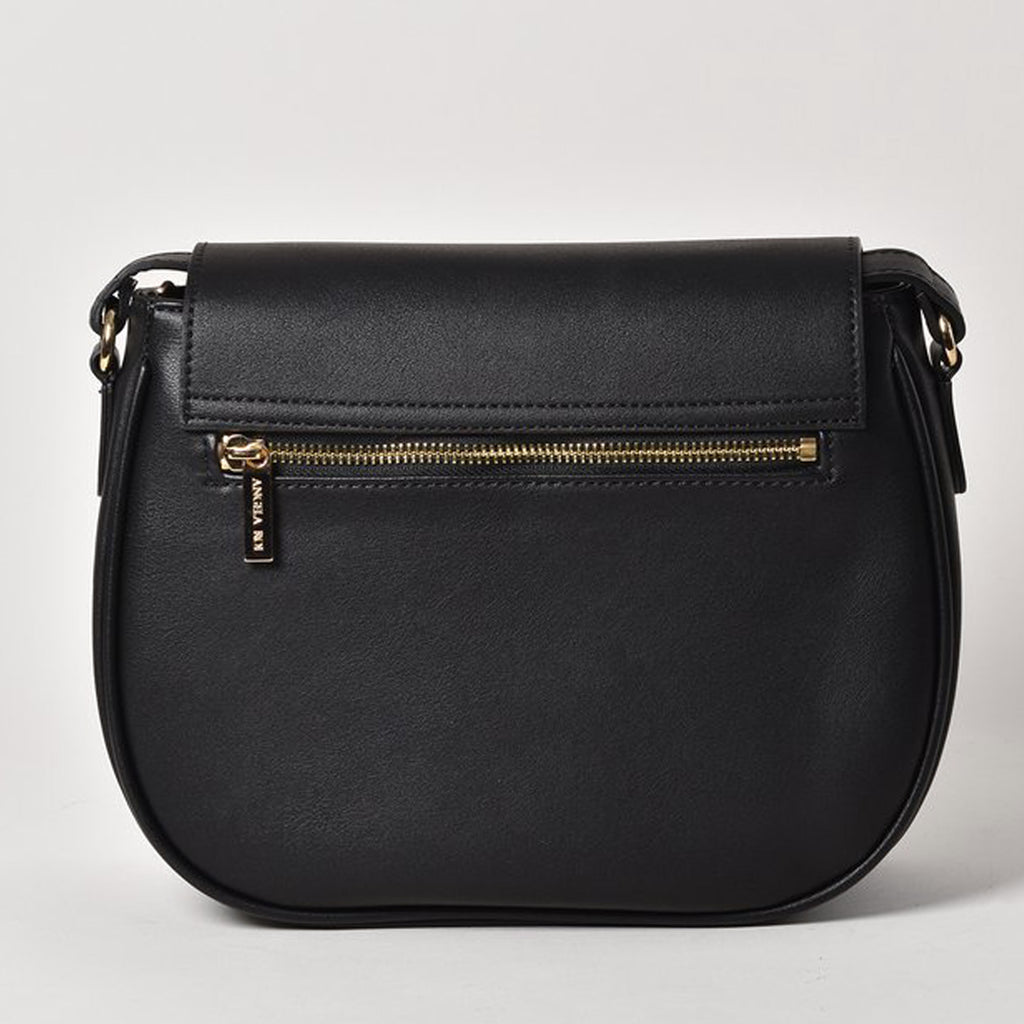 Designer Black Cross Body Vegan Handbags by Angela Roi