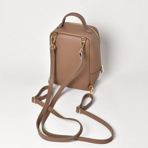 Mia Mini Backpack - Mocha